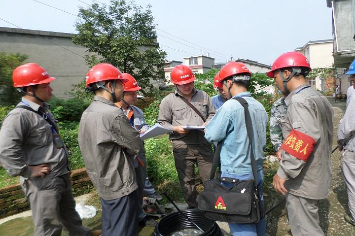 施工现场检查（桂林农网）